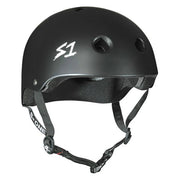 S-One Mega Lifer Skate Helmet Black Matte - Certified - Lucky Skates