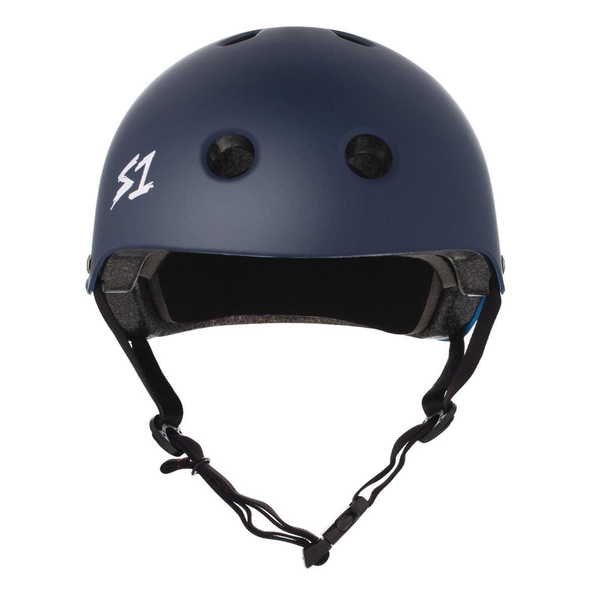 S-One Mega Lifer Skate Helmet Navy Matte - Certified - Lucky Skates