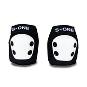 SKATE  ELBOW PADS WITH WHITE CAPS 