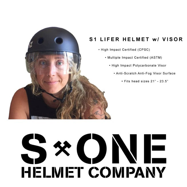 S-One Lifer Helmet Clear Replacement Visor