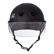 S-One Lifer Visor Skate Helmet Gen 2 Black Matte - Lucky Skates