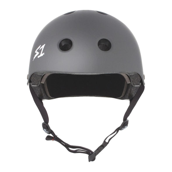 grey bike helmet 
