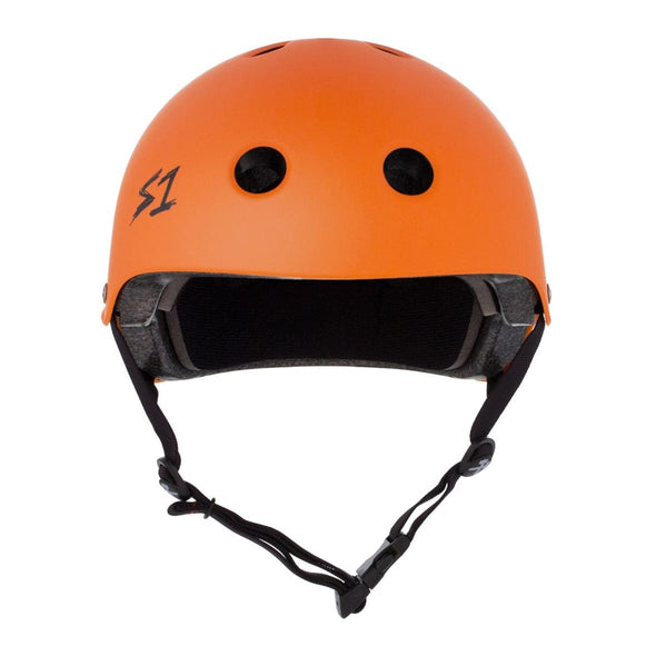 s-one orange skate helmet 