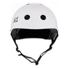 s-one white bike helmet 