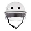 visor helmet white 
