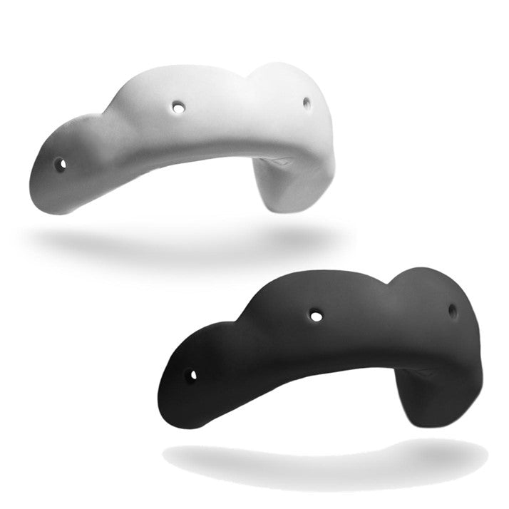 basic white black mouthguard