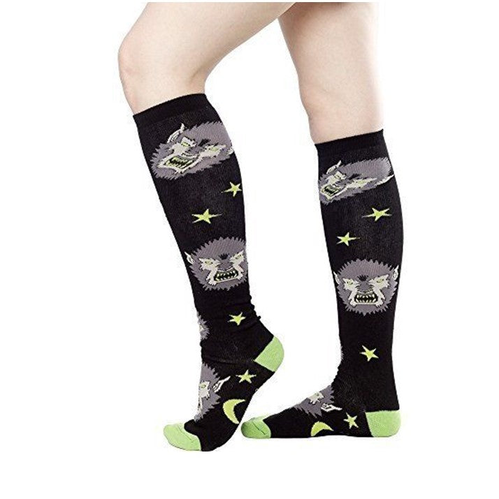 Sourpuss Werewolf Socks - Lucky Skates