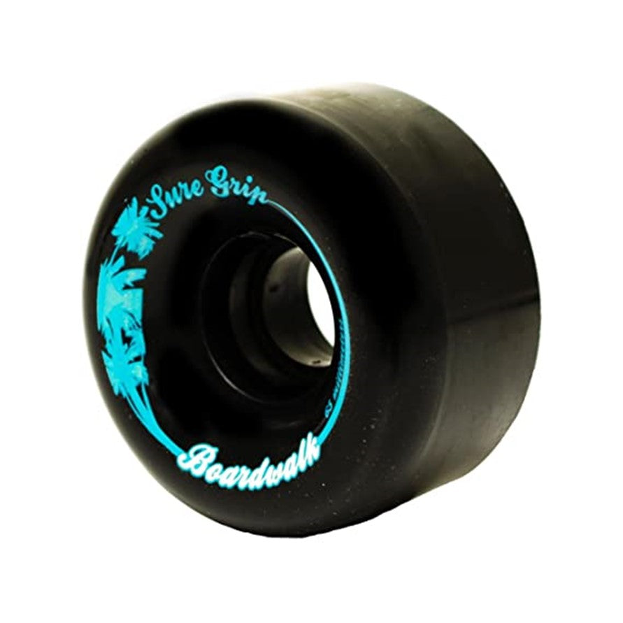 BLACK BOARDWALK OUTDOOR 78A 65MM WHEELS 