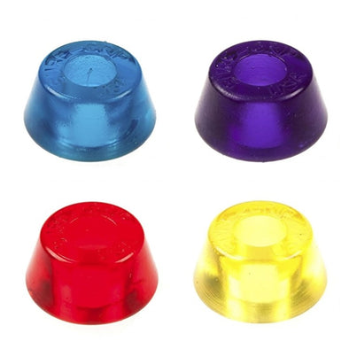 conical cushions or bushings for roller skates 