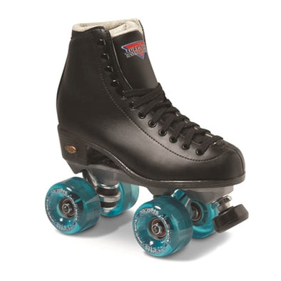 black outdoor fame roller skatees
