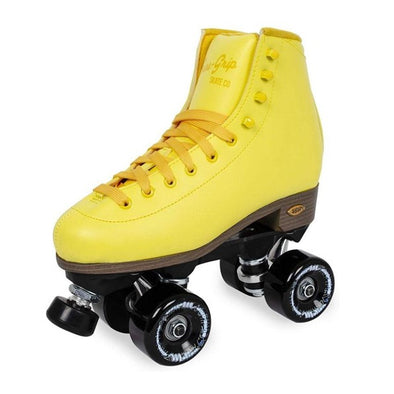 yellow high top roller skates 
