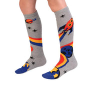 Sock It To Me A Trip To The Moon Junior Knee High Socks - Lucky Skates