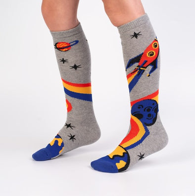 space rocket kids junior socks 