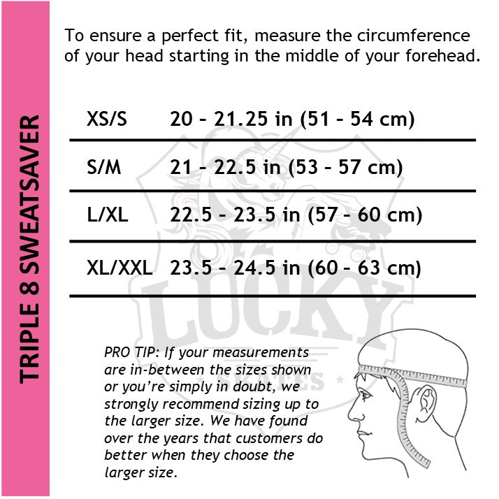 Triple s shop sizing guide