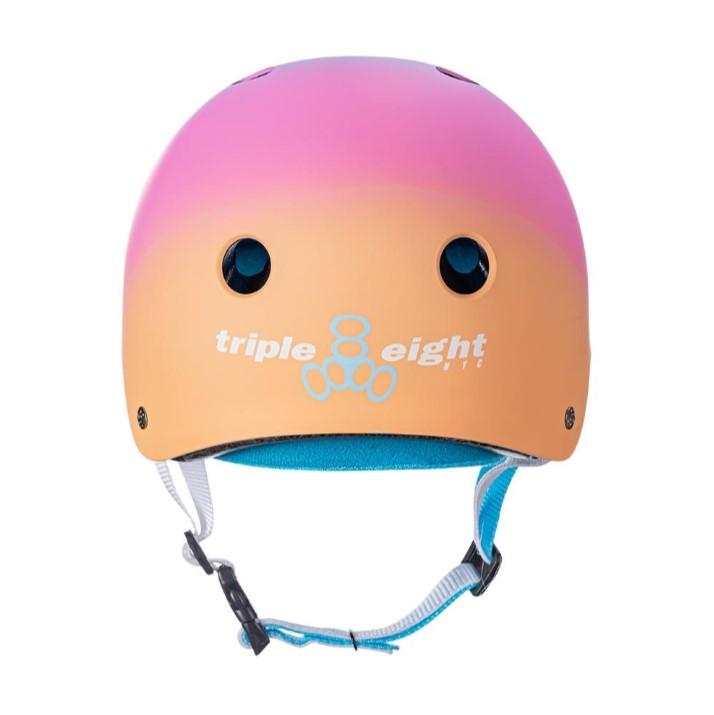 Triple 8 Certified Sweatsaver Skate Helmet Sunset - Lucky Skates