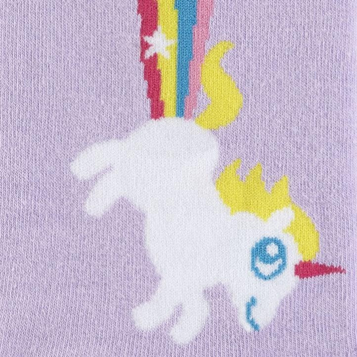 Rainbow Blast Unicorn Knee High Socks