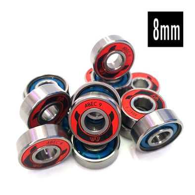 abec 9 wicked 8mm bearings 16 pack 