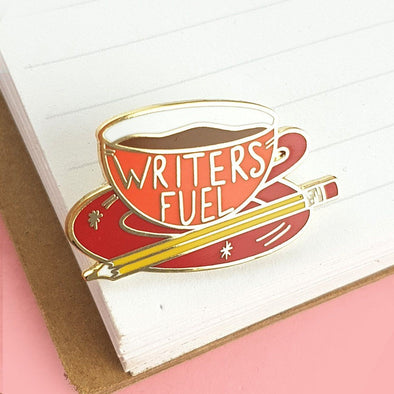 WRITERS COFFEE PIN 